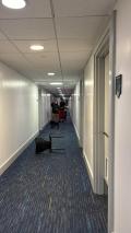 Hallway hurdles!